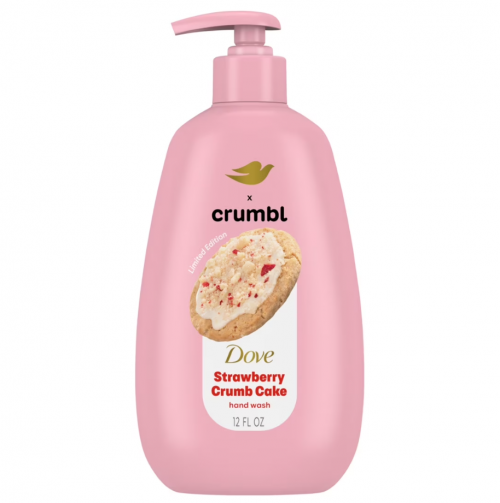 DOVE- CRUMBL LIQUID HAND WASH STRAWBERRY CRUMB CAKE