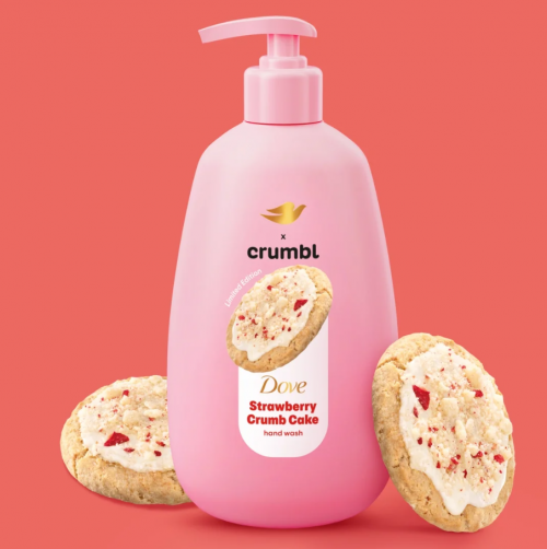DOVE- CRUMBL LIQUID HAND WASH STRAWBERRY CRUMB CAKE