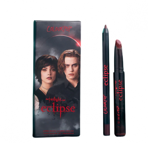 COLOURPOP - ECLIPSE LIP LINER & LIPSTICK SET- NEW LOVE