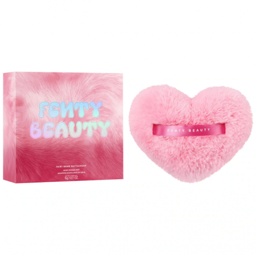 FENTY BEAUTY VALENTINES-  FAIRY BOMB WATTACRUSH HEART-SHAPED SHIMMER PUFF