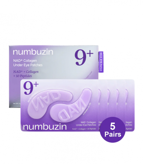 NUMBUZIN- NO.9 NAD+ COLLAGEN UNDER EYE PATCHES (5 PAIRS)