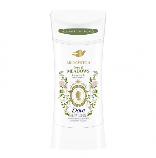 DOVE BEAUTY- LIMITED EDITION BRIDGERTON ANTIPERSPIRANT & DEODORANT STICK - LOVE & MEADOWS - BERGAMOT & WILDFLOWERS SCENT