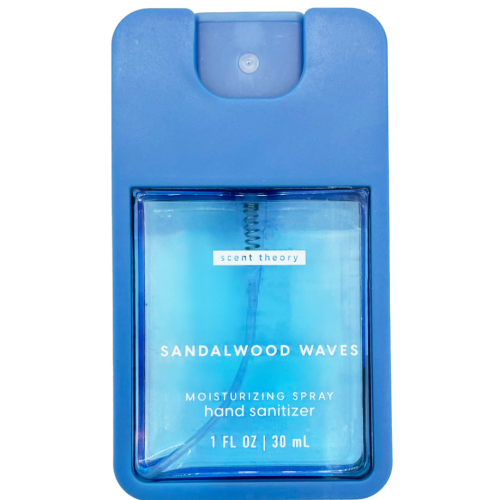 SCENT THEORY- HAND SANITIZER SPRAY- SANDALWOOD WAVE