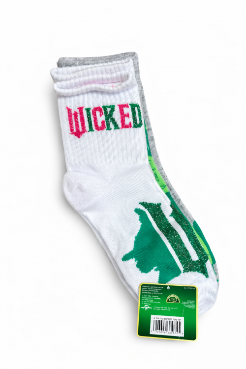 WICKED 5-PACK CREW SOCKS SET