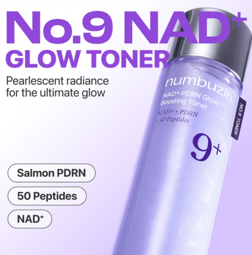 NUMBUZIN- NO.9 NAD+ PDRN GLOW BOOSTING TONER