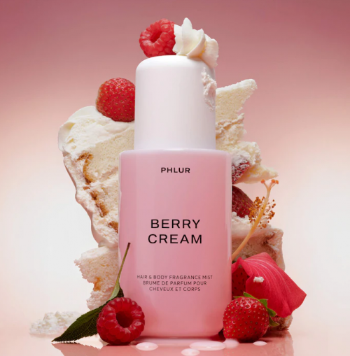 PHLUR- BERRY CREAM HAIR AND BODY MIST