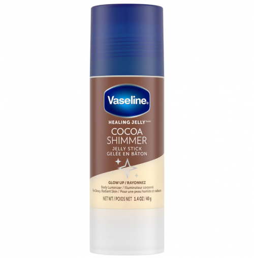 VASELINE- COCOA SHIMMER JELLY STICK COCOA BUTTER