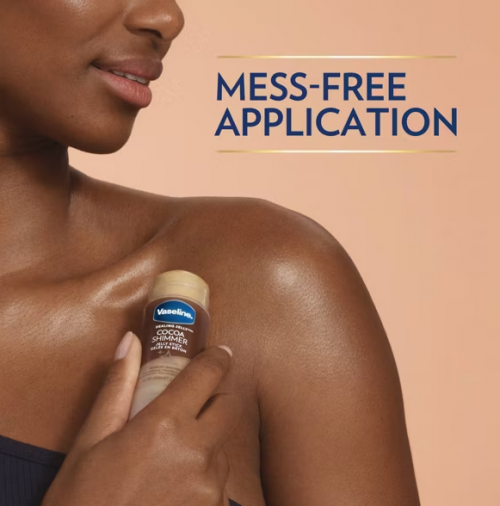 VASELINE- COCOA SHIMMER JELLY STICK COCOA BUTTER