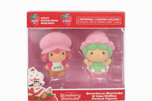 STRAWBERRY SHORTCAKE FLOCKED FIGURE