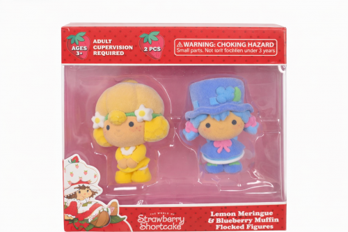 STRAWBERRY SHORTCAKE FLOCKED FIGURE