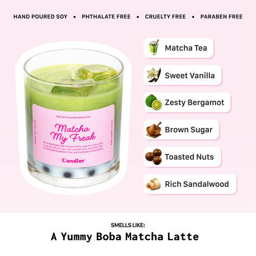 THE CANDIER - MATCHA MY FREAK CANDLE