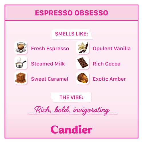 THE CANDIER - ESPRESSO OBSESSO LUXE COFFEE CANDLE