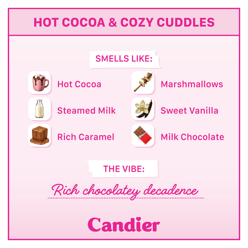 THE CANDIER - HOT COCOA & COZY CUDDLES CANDLE