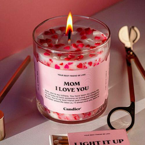 THE CANDIER - MOM I LOVE YOU CANDLE