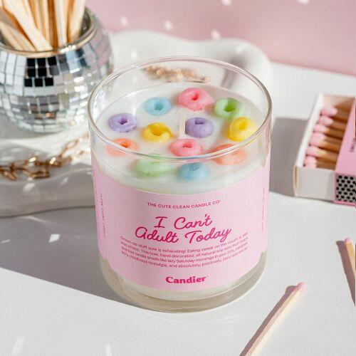 THE CANDIER - I CAN?T ADULT TODAY FRUIT LOOPS CANDLE