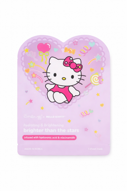 THE CR�ME SHOP- HELLO KITTY BRIGHTER THAN THE STARS SHEET MASK