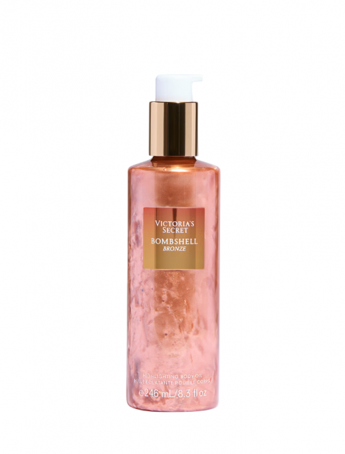 VICTORIA'S SECRET -BOMBSHELL BRONZE HIGHLIGHTING BODY OIL