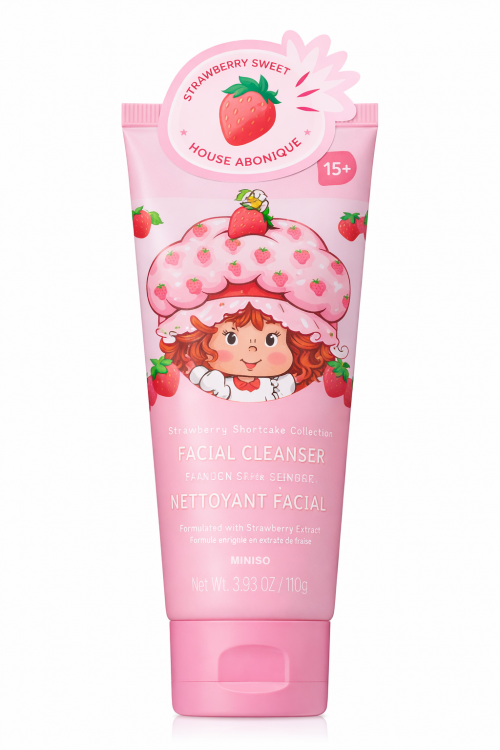 STRAWBERRY SHORTCAKE FACIAL CLEANSER WITH STRAWBERRY EXTRACT