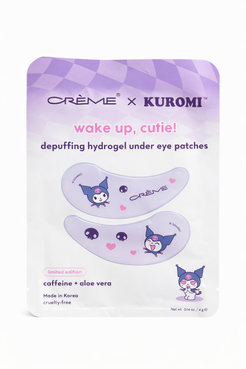 CR�ME X KUROMI- DEPUFFING HYDROGEL UNDER EYE PATCHES
