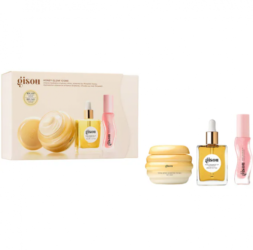 GISOU- HONEY GLOW ICONS HAIR & LIP SET