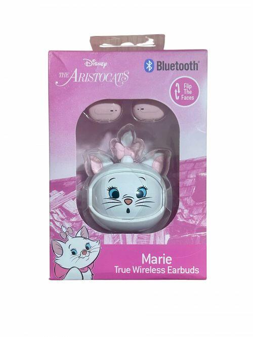 THE ARIATOCATS BLUETOOTH WIRELESS EARBUDS WITH ROTATING CHARGING CASE