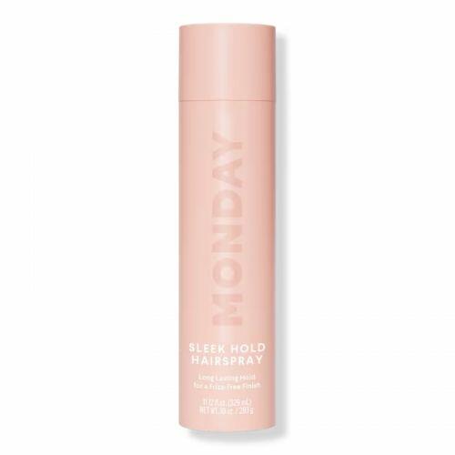 MONDAY - SLEEK HOLD HAIRSPRAY FOR A FRIZZ FREE FINISH