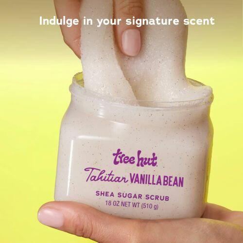 TREE HUT- TAHITIAN VANILLA BEAN SHEA SUGAR BODY SCRUB