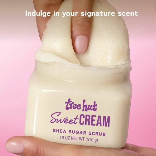 TREE HUT- SWEET CREAM SHEA SUGAR BODY SCRUB