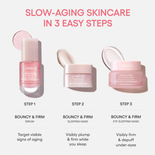 LANEIGE- BOUNCY SKIN ON THE GO SET FOR PLUMPING AND FIRMING