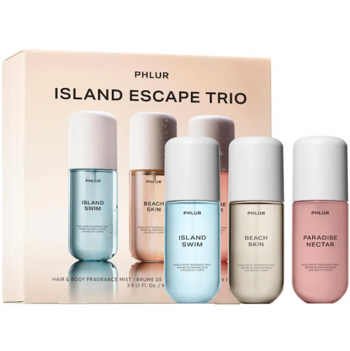 PHLUR- ISLAND ESCAPE BODY MIST TRIO SET