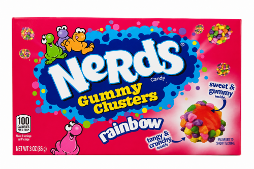 NERDS GUMMY CLUSTERS RAINBOW CANDY- 85G