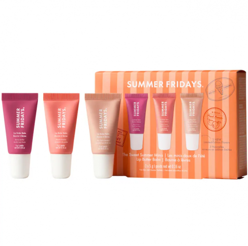 SUMMER FRIDAYS- THE SWEET SUMMER MINIS LIP BUTTER BALM TRIO SET