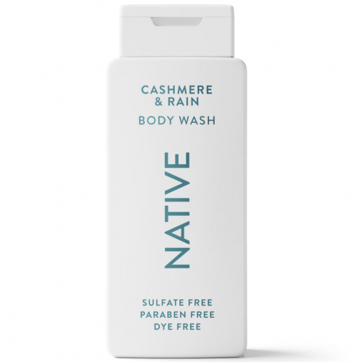 NATIVE- BODY WASH- CASHMERE & RAIN 18OZ