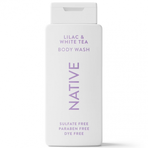 NATIVE- BODY WASH- LILAC & WHITE TEA 18OZ
