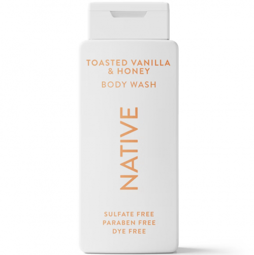 NATIVE- LIMITED EDITION BODY WASH- TOASTED VANILLA & HONEY 18IZ