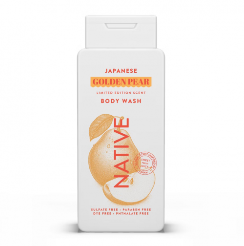 NATIVE- LIMITED EDITION BODY WASH- JAPANESE GOLDEN PEAR 18OZ