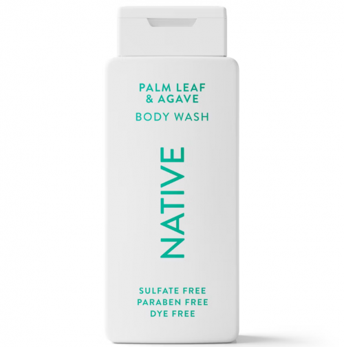 NATIVE- BODY WASH- PALM LEAF & AGAVE 18OZ