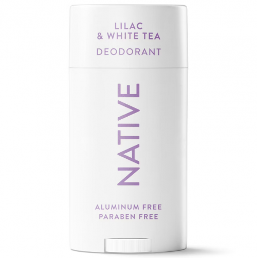 NATIVE- SOLID DEODORANT - LILAC & WHITE TEA - ALUMINUM-FREE