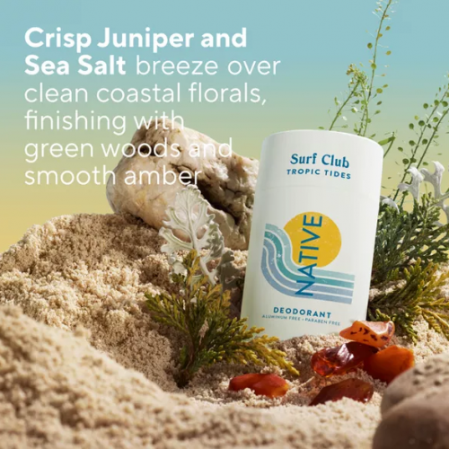 NATIVE- LIMITED EDITION SURF CLUB DEODORANT - TROPICAL TIDES
