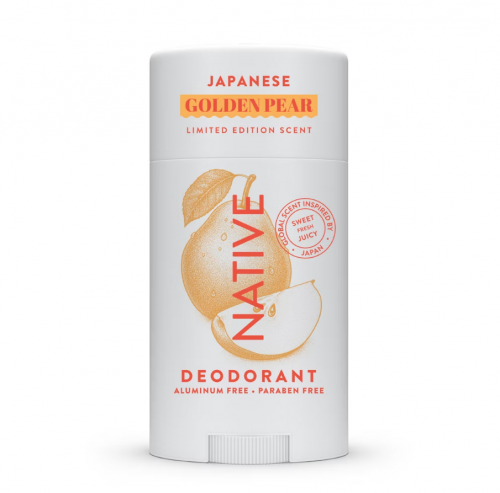 NATIVE- LIMITED EDITION ALUMINUM-FREE DEODORANT- JAPANESE GOLDEN PEAR