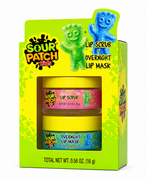 SOUR PATCH KIDS LIP SCRUB & OVERNIGHT LIP MASK SET