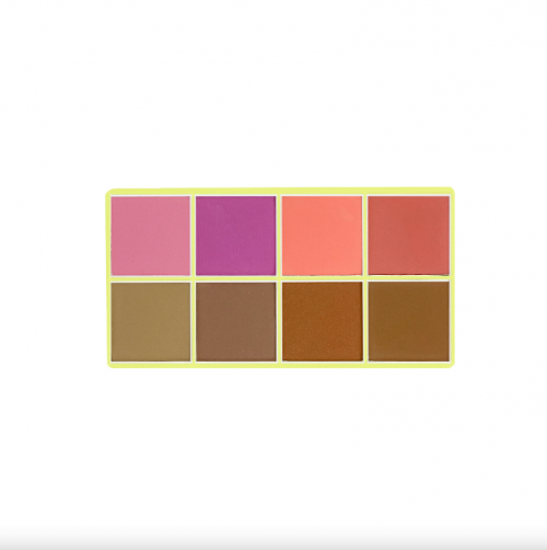 MADE BY MITCHELL - CURVE CASE PRESS'D POWDER BLUSH & BRONZER PALETTE
