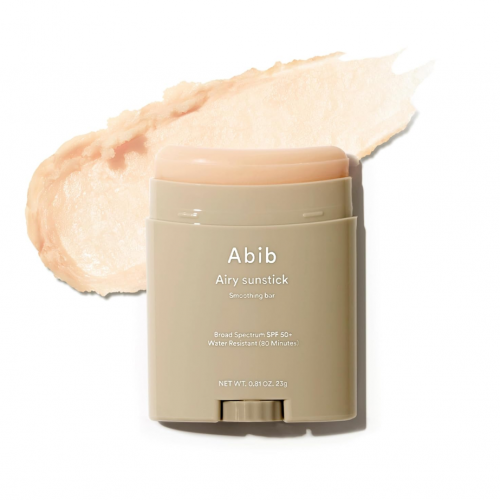 ABIB- AIRY SUNSTICK PROTECTION BAR SPF50+ BROAD SPECTRUM, SEMI-MATTE SUNSCREEN STICK FOR OILY & COMBINATION SKIN