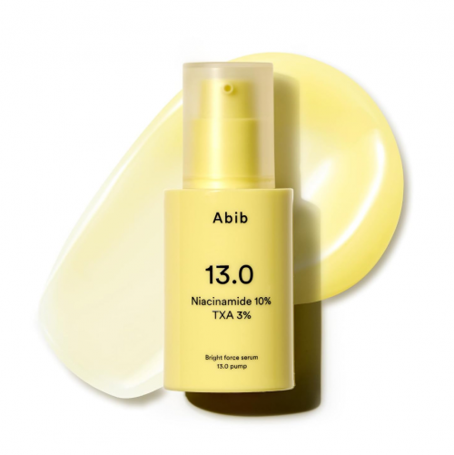 ABIB- BRIGHT FORCE SERUM 13.0 PUMP | NIACINAMIDE 10% TXA 3%