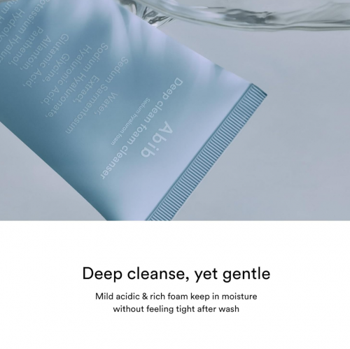 ABIB- DEEP CLEAN FOAM CLEANSER SEDUM HYALURON FOAM