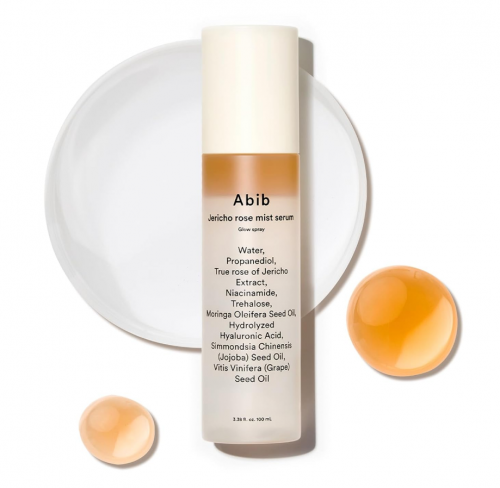 ABIB- JERICHO ROSE MIST SERUM, GLOW SPRAY