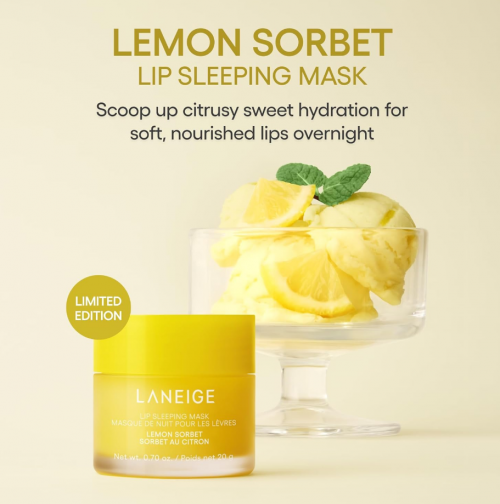 LANEIGE - LIP SLEEPING MASK LEMON SORBET