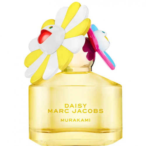MARC JACOBS- DAISY MURAKAMI YELLOW EAU DE PARFUM WITH STRAWBERRY & CEDARWOOD- 50ML