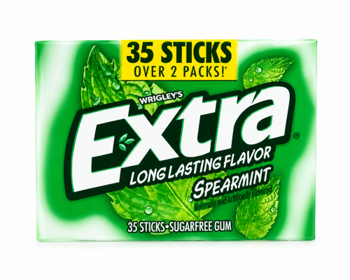 WRIGLEY?S EXTRA SPEARMINT SUGARFREE GUM ? 35 STICKS