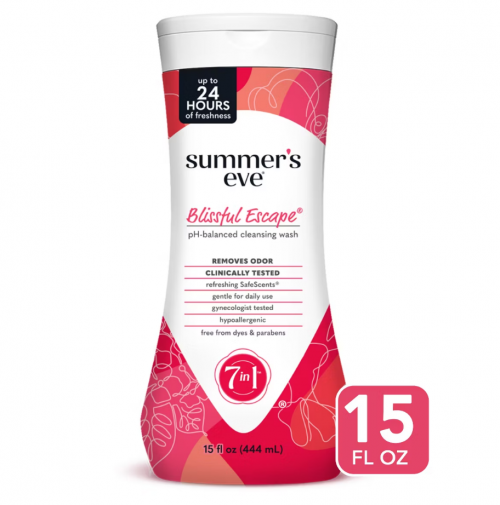 SUMMER'S EVE-BLISSFUL ESCAPE FEMININE CLEANSING WASH- 444ML
